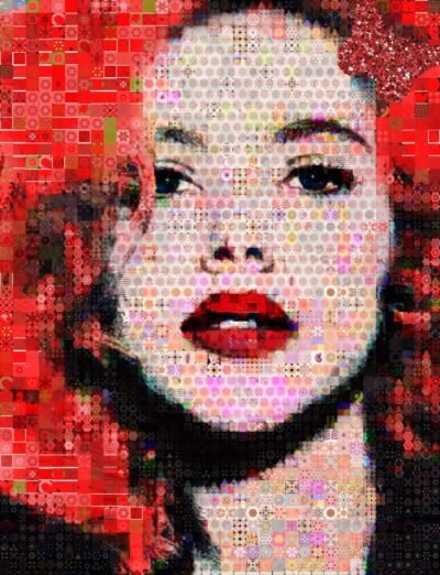 Original Celebrity Collage by John Lijo Bluefish | Pop Art Art on Canvas | ijustwannabefree