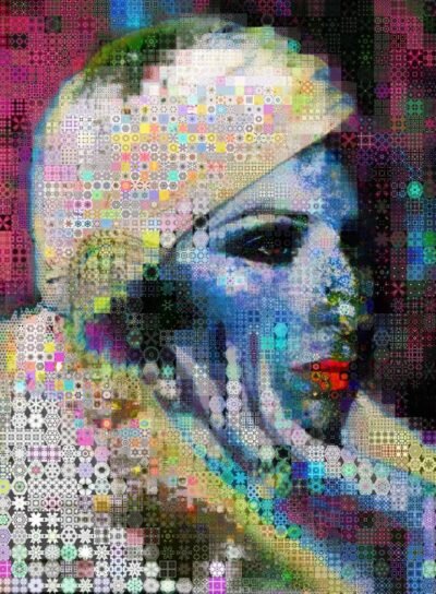 Original Celebrity Collage by John Lijo Bluefish | Pop Art Art on Canvas | The Way We Were