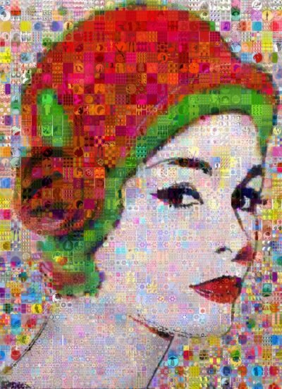 Original Celebrity Collage by John Lijo Bluefish | Pop Art Art on Canvas | Like a girl