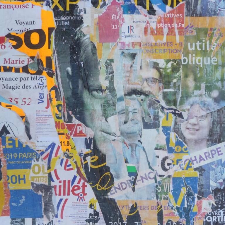 Original Pop Culture/Celebrity Collage by Fwed From France | Pop Art Art on Canvas | La magie des anges