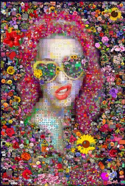 Original Celebrity Collage by John Lijo Bluefish | Pop Art Art on Canvas | ItsAllinME