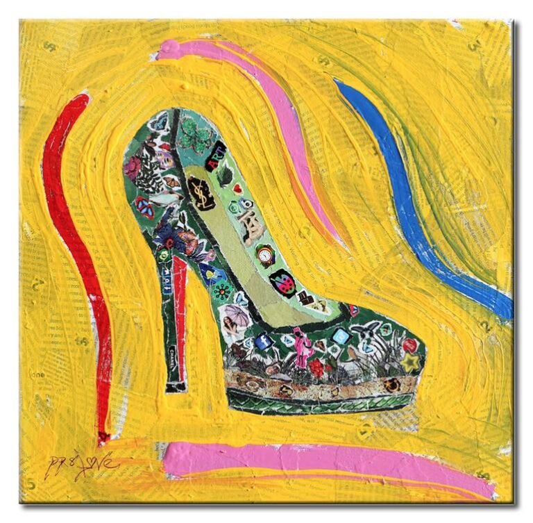 Original Fashion Collage by Dr Eight Love | Pop Art Art on Canvas | Art