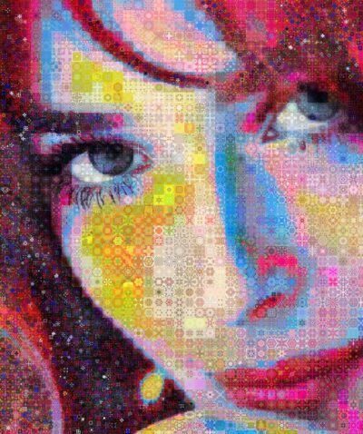 Original Celebrity Collage by John Lijo Bluefish | Pop Art Art on Canvas | DreamAgain