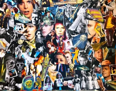 Original Celebrity Collage by Carl Schumann | Pop Art Art on Other | Hallo Spaceboy