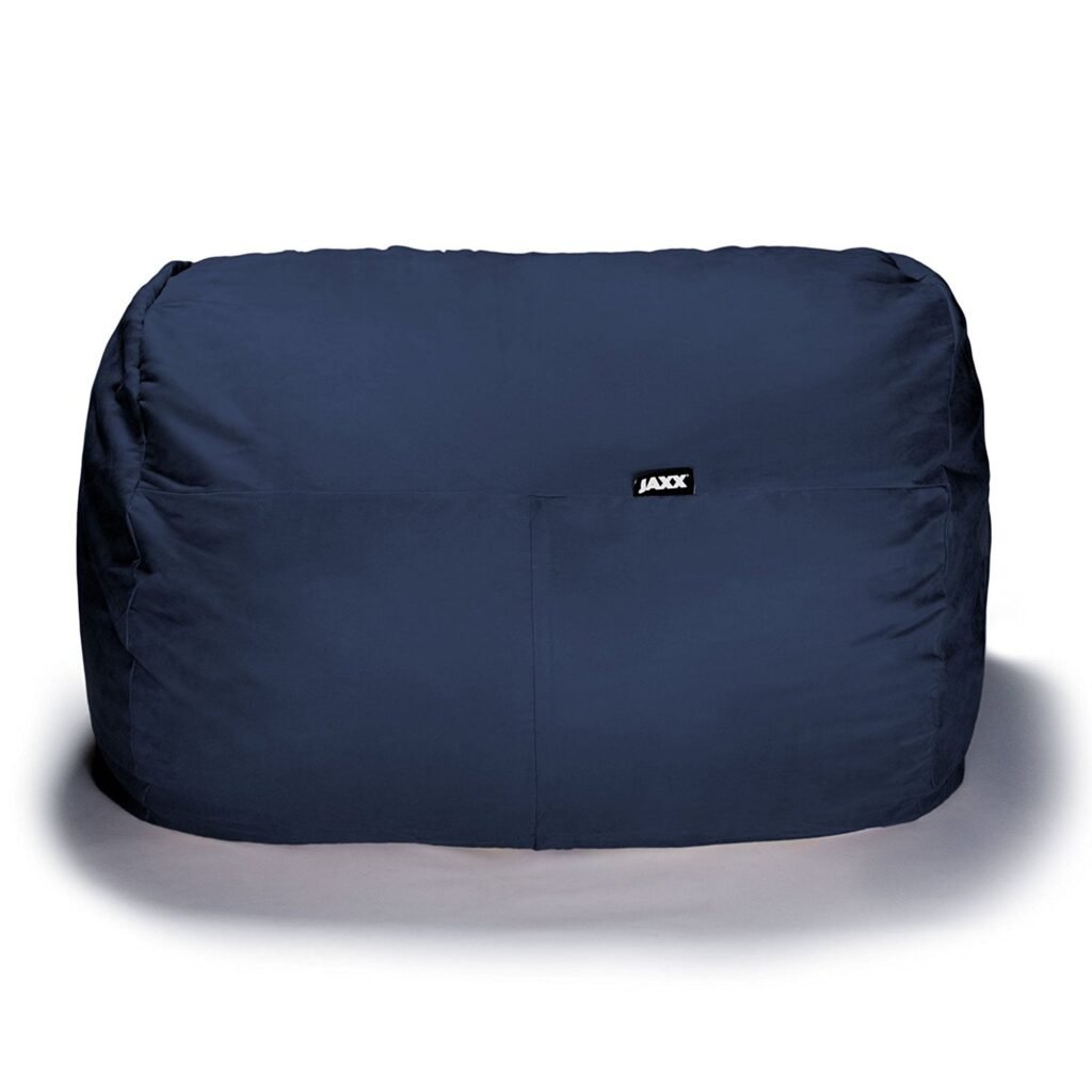One Up Innovations Jaxx 4 Sofa Saxx Lounger Bean Bag in Navy